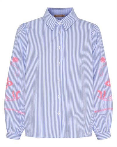 Marta Du Chateau - MDCBellamy Skjorte - Sky 